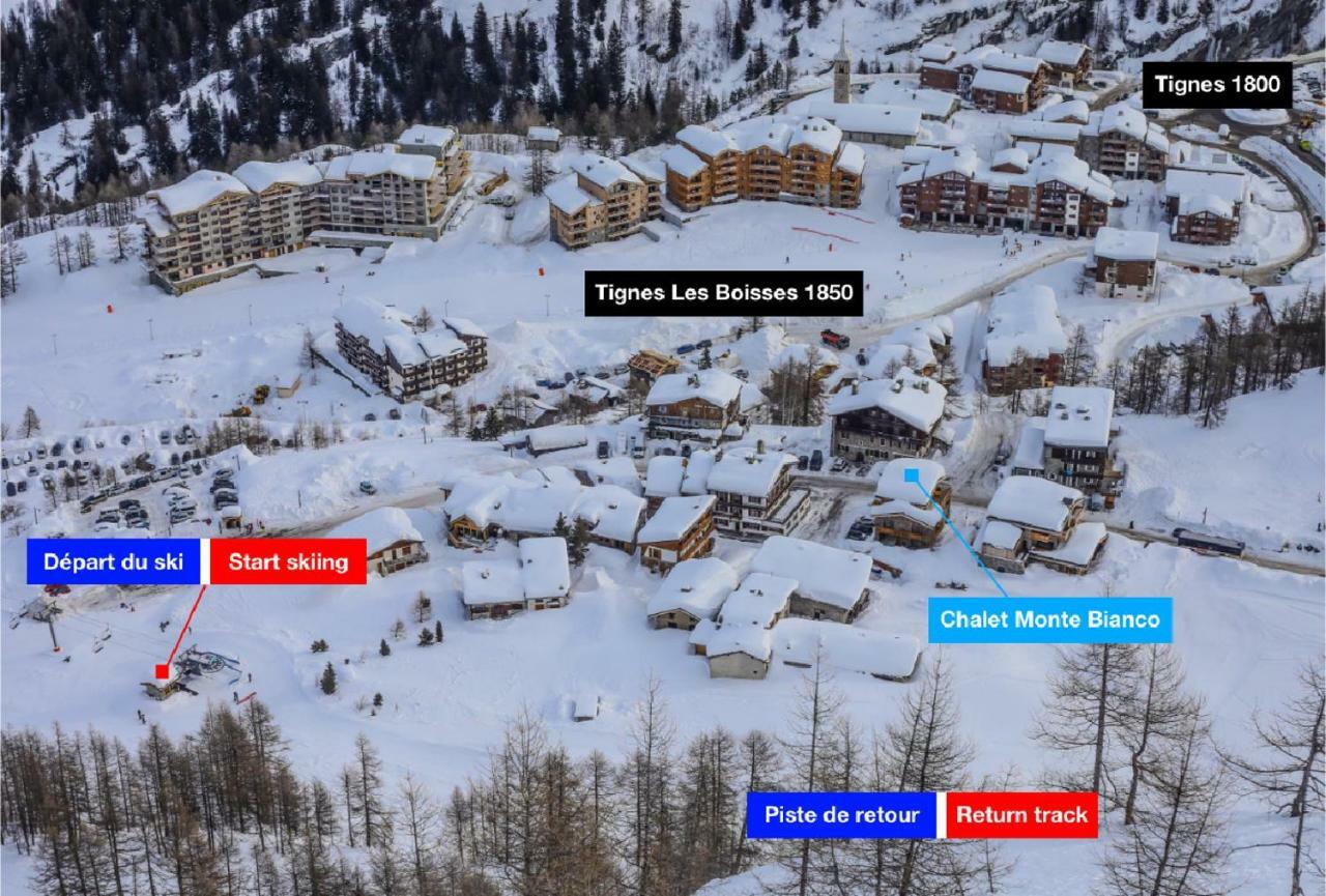 Chalet Monte Bianco Tignes Exterior photo
